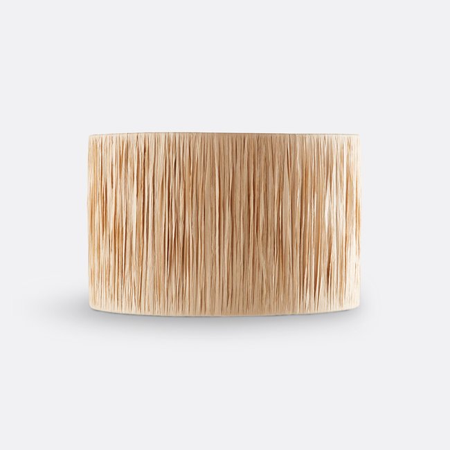 Hängeleuchte / Lampenschirm Rafita, Raffiabast, Ø 30 cm natur <span itemprop=