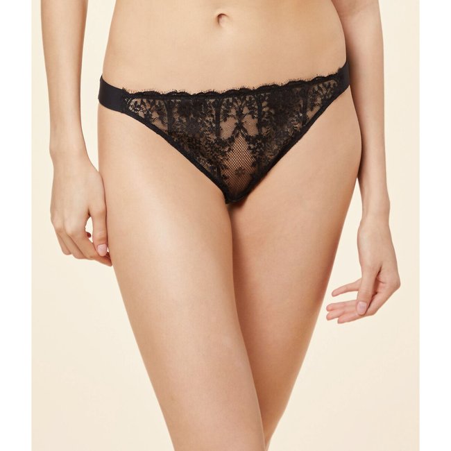 Parure Lace Knickers, black, ETAM