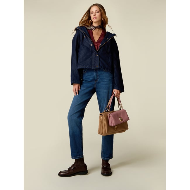 Jean coupe slim pour garçon bleu <span itemprop=