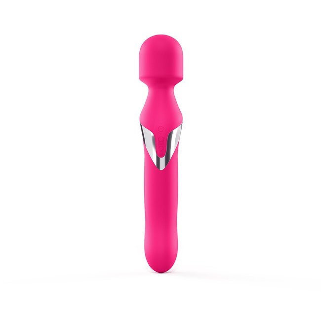 Wand Vibrator Dual Orgasms magenta <span itemprop=