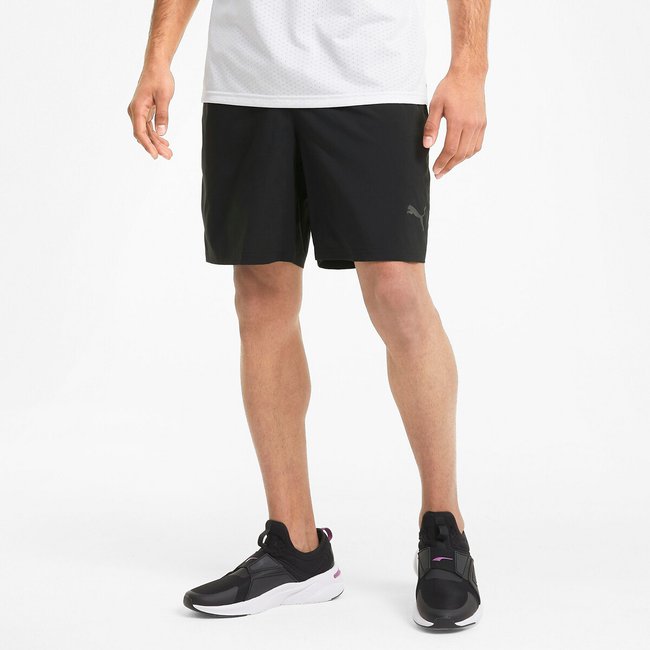 Recycled Sports Shorts, black, PUMA
