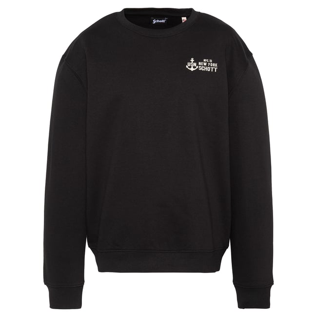 Sweatshirt col rond - SCHOTT