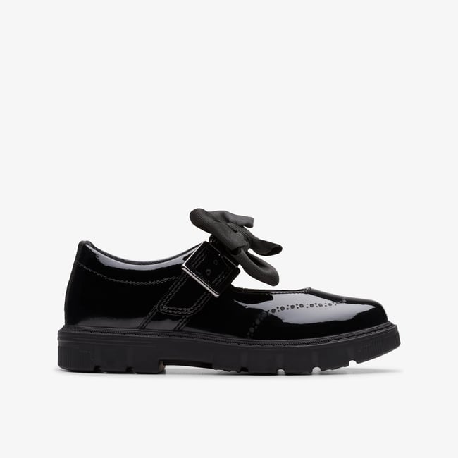 Ballerines Cuir Coupe Large LORCAM JANE K noir <span itemprop=