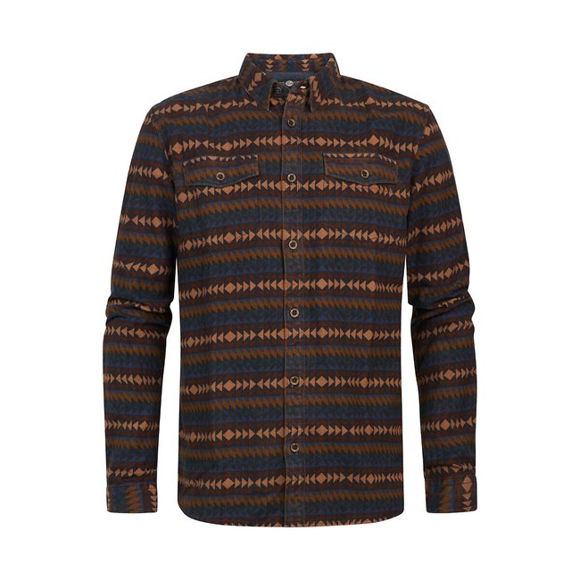 Checked Long Sleeve Shirt, checked, PETROL INDUSTRIES