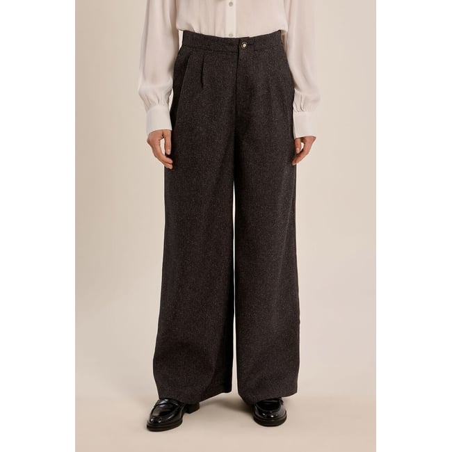 Pantaloni larghi nero  MOLLY BRACKEN