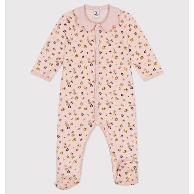 Pijama de terciopelo estampado estampado floral <span itemprop=