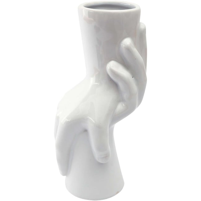 Vase en dolomite Main 24 cm Couleur v002227 <span itemprop=