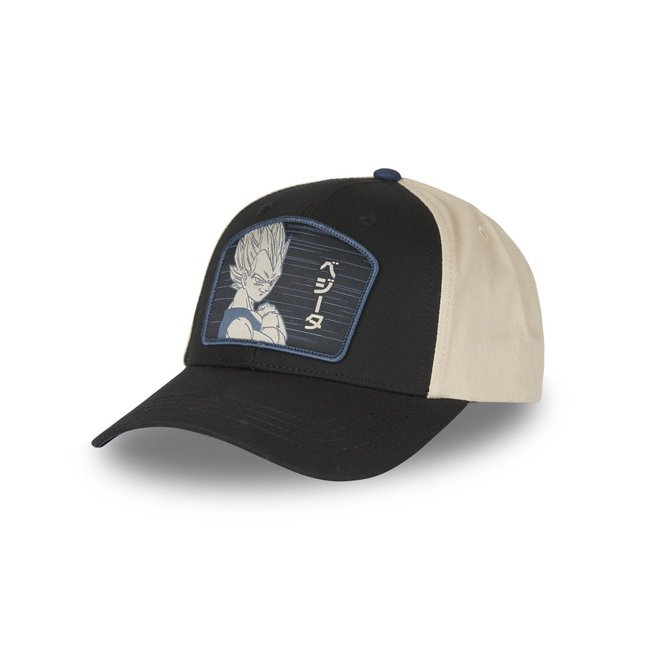 Casquette Dragon Ball Z Vegeta - Junior beige/bleu/noir <span itemprop=