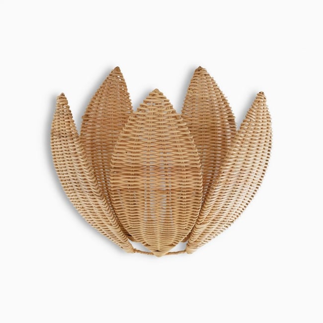 Applique En Rotin Lotto Couleur beige <span itemprop=