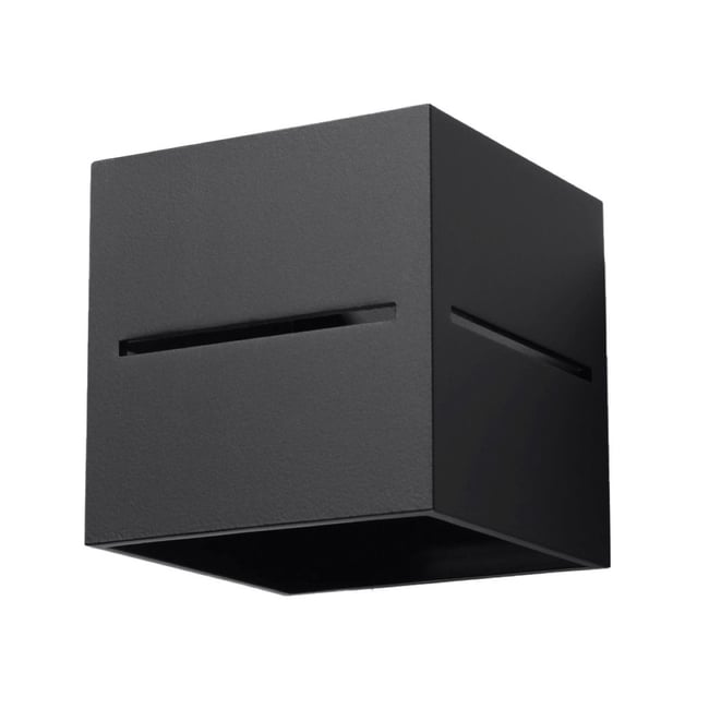 Applique Aluminium Noir G9 1 Lobo Couleur noir <span itemprop=