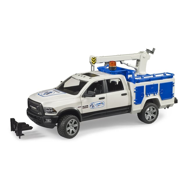 RAM 2500 Camion de service avec grue et gyrophare v002227 <span itemprop=