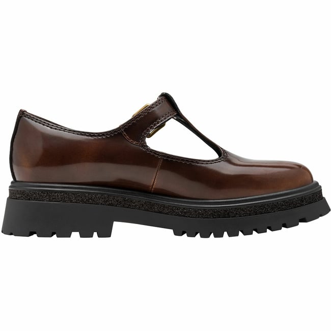 Derbies salomé marron <span itemprop=