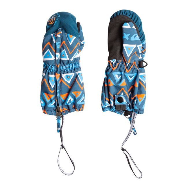 Moufles techniques de snowboard/ski INDIE bleu snow pyramid majolica blue <span itemprop=