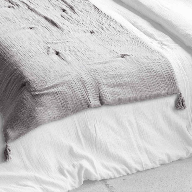 Edredon Gaze de coton Chantilly - C DESIGN HOME TEXTILE