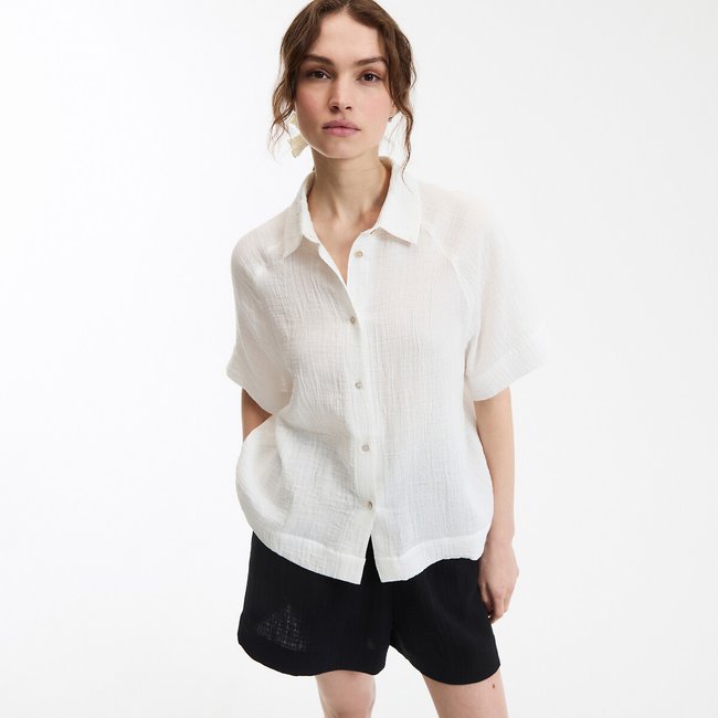 Chemise ample, manches aux coudes - LA REDOUTE COLLECTIONS
