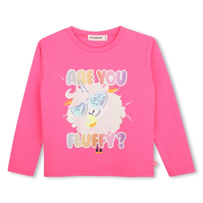 Tee-shirt manches longues storm pink <span itemprop=
