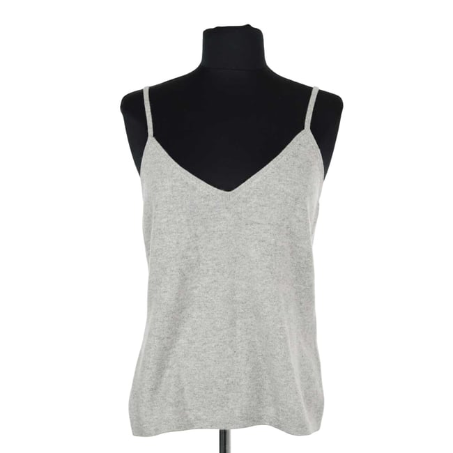 Top sans manche - Très Bon État gris <span itemprop=