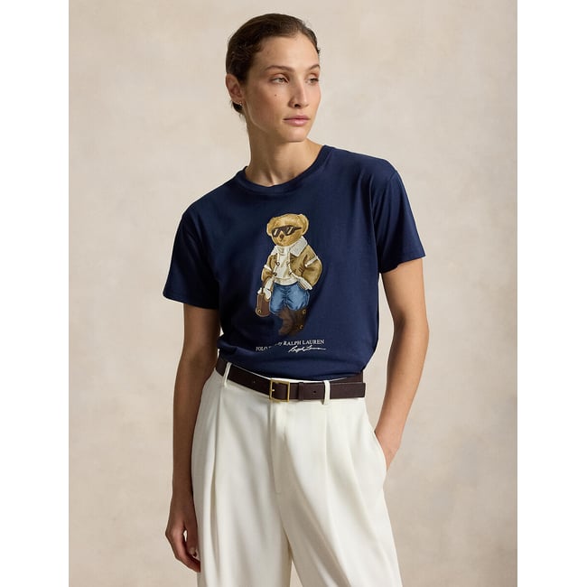 T-shirt à manches courtes, POLO BEAR bleu marine <span itemprop=