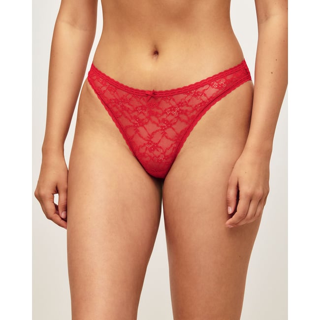 Culotte en dentelle florale avec un petit nœud MIDONIZ - UNDIZ
