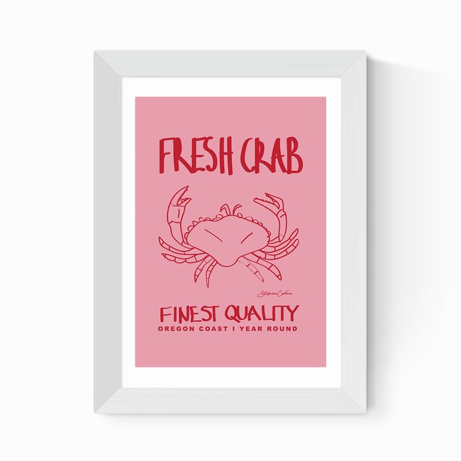 Fresh Crab by Stephie Cardona - EAST END PRINTS
