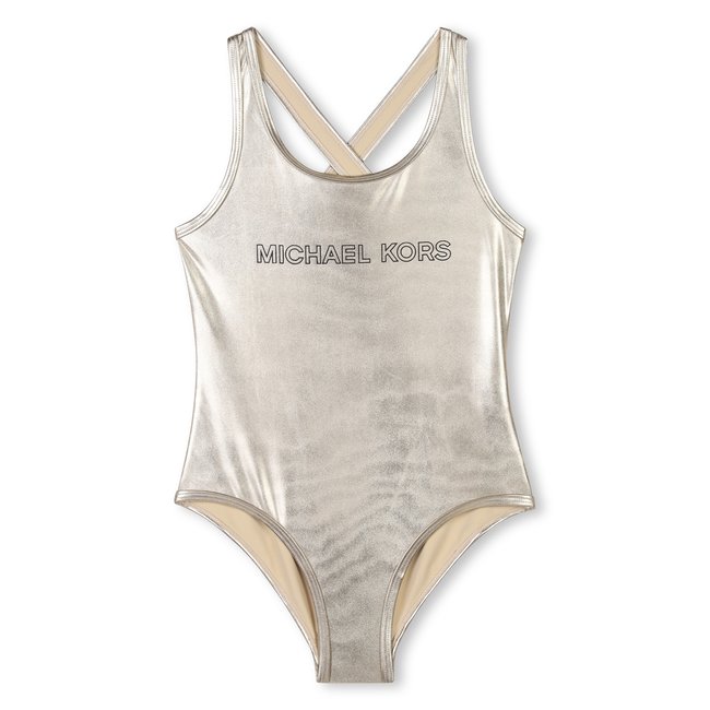 Maillot de bain 1 pièce dore clair <span itemprop=
