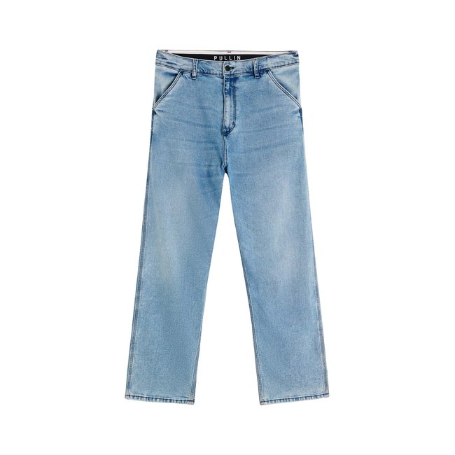 PANTALON BAGGY LIGHT bleu <span itemprop=