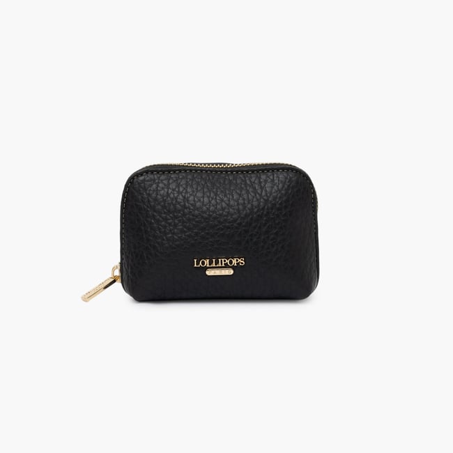 Porte-monnaie  Todora noir,doré <span itemprop=