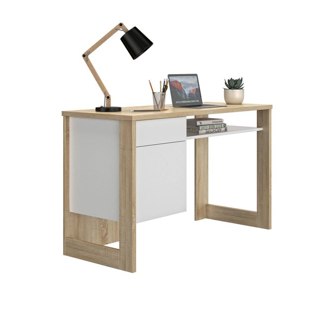 Bureau - GALLY Couleur blanc <span itemprop=