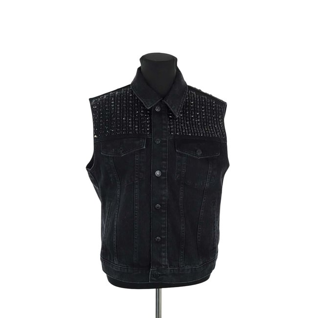 Veste en coton - Très Bon État noir <span itemprop=
