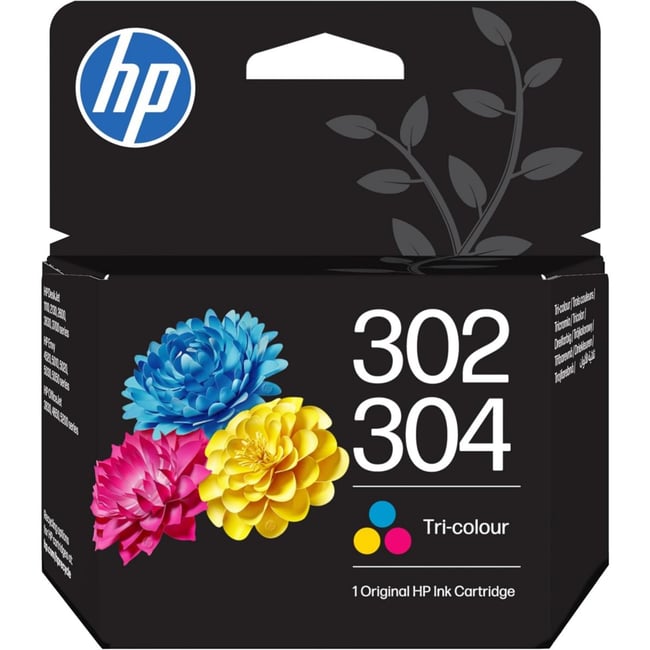 Cartouche d'encre 302/304 3 couleurs - HP