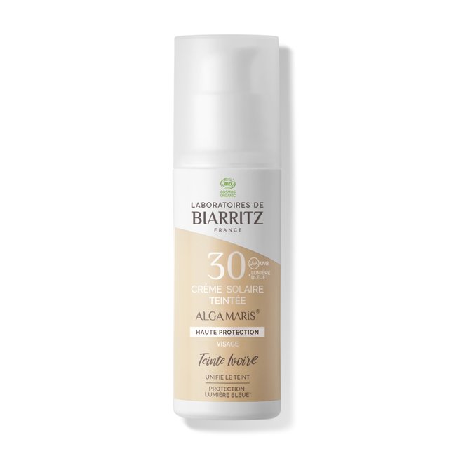 Crème solaire teintée SPF30 - LABORATOIRES DE BIARRITZ