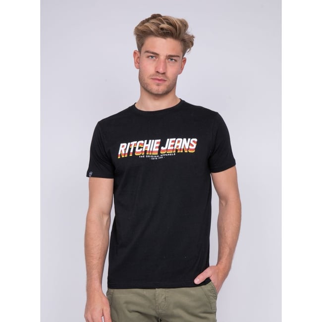 T-shirt Col Rond Pur Coton Nohan - RITCHIE