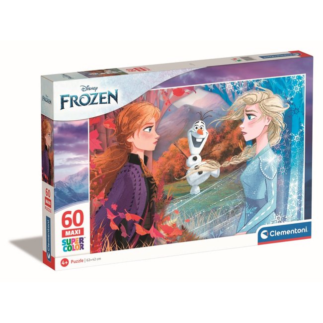 60 pièces maxi - la reine des neiges - CLEMENTONI