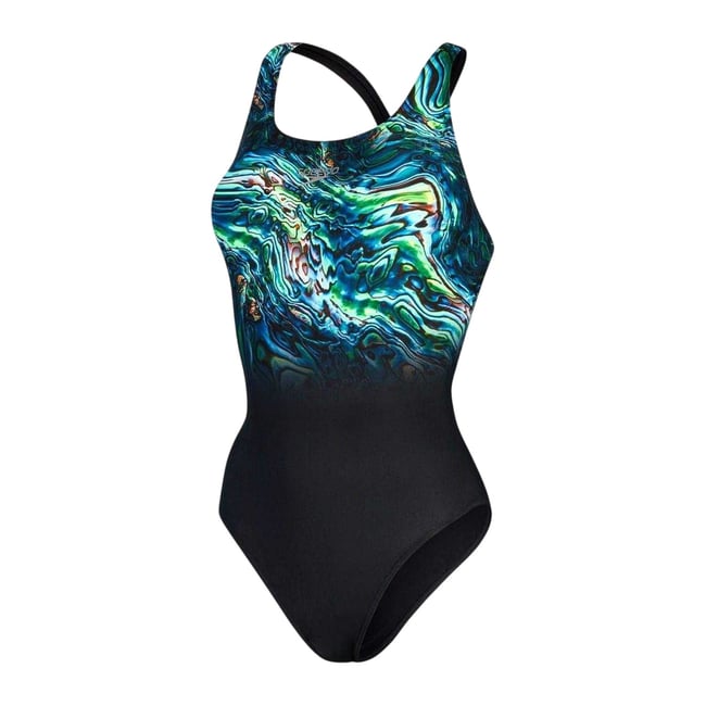 Maillot de bain 1 pièce motif/style marbré PLACEMENT DIGITAL - SPEEDO