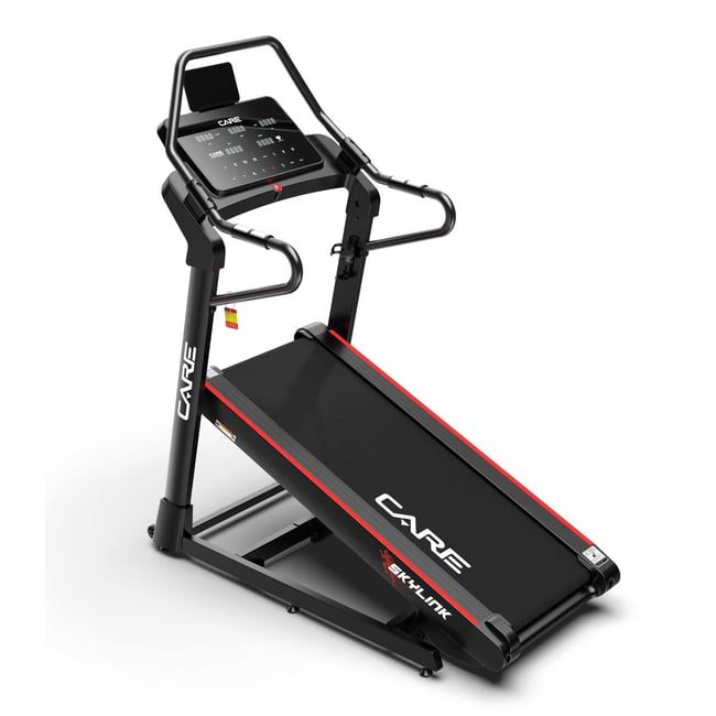 Tapis de course - CARE - SKYLINK - 13km/h et inclinaison 40% noir <span itemprop=