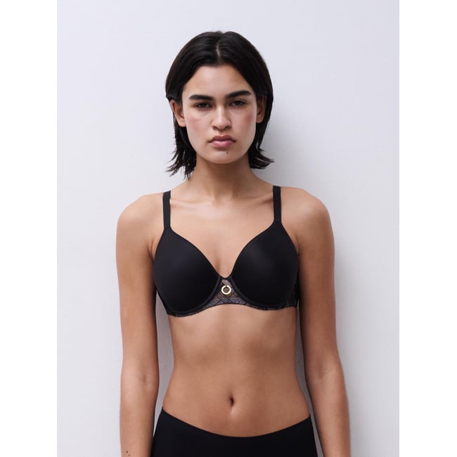 Soutien-gorge mémoire de forme très emboîtant GRAPHIC SUPPORT noir <span itemprop=