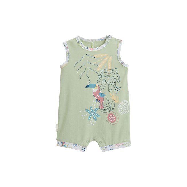 Barboteuse bébé MOKA vert <span itemprop=