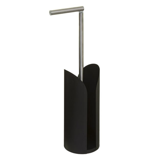 Dérouleur Wc Tige Avec Réserve Noir Couleur v002228 <span itemprop=