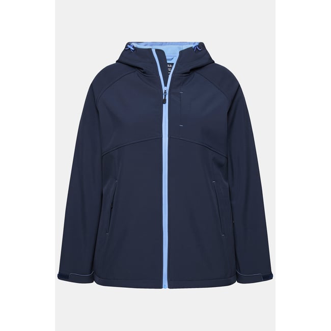 Veste Softshell à capuche, poches zippées - ULLA POPKEN