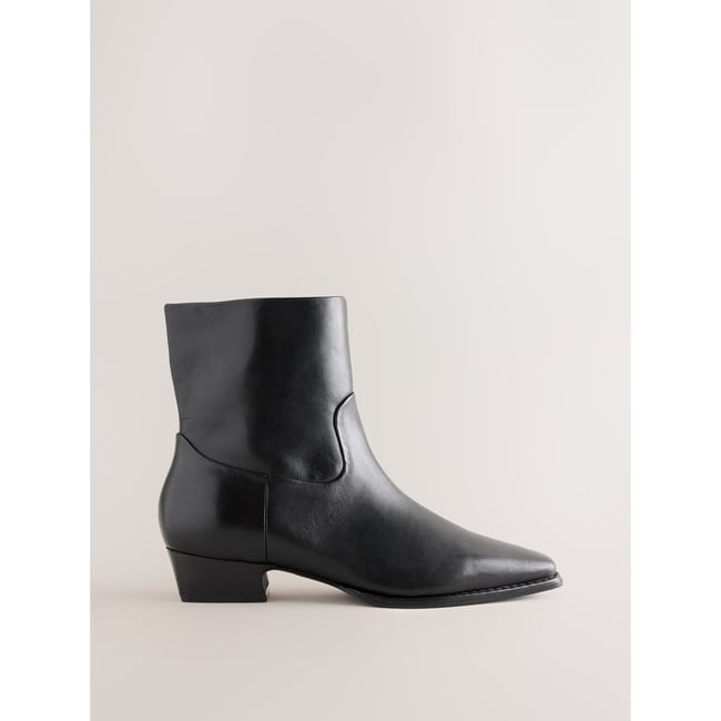 Bottines style western forever comfort® noir <span itemprop=