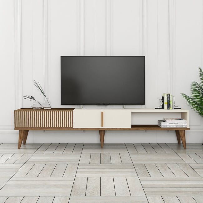 Тумба для ТВ Milan Alt / Милан Арт кремовый SO'HOME