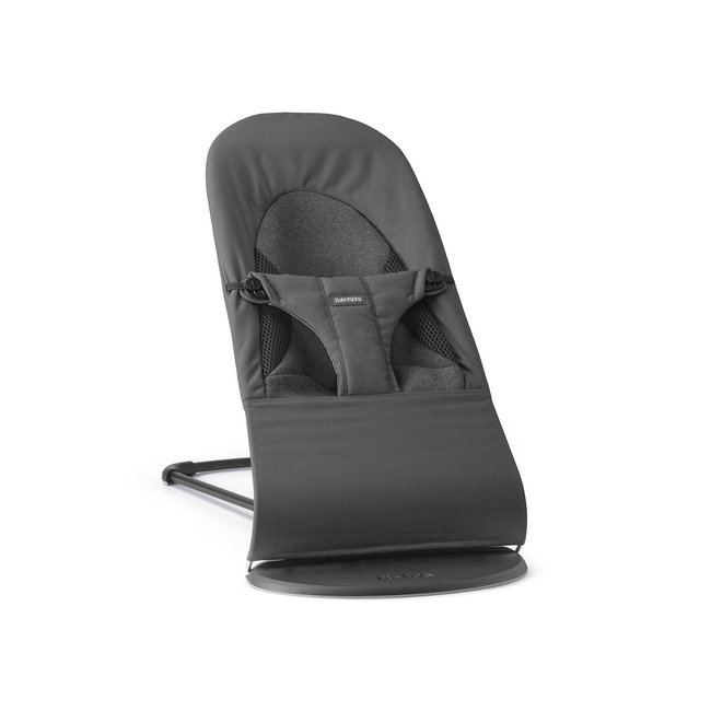 Balance soft bouncer tri-fabric, charcoal, BABYBJORN