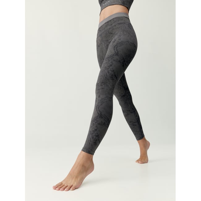 Legging de sport femme Ember Taille haute séchage rapide marron vison <span itemprop=