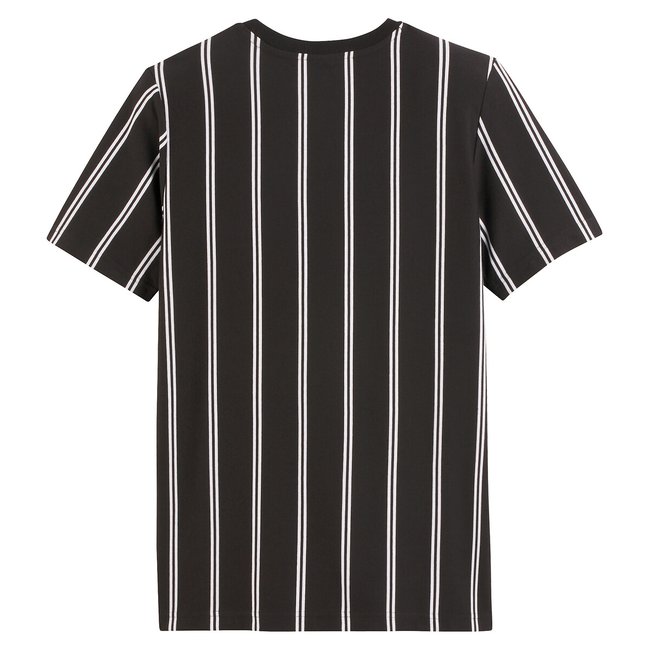 T-shirt Garçon Cat & Jack – Manches Courtes, Rayé Noir/blanc, Taille M (8/10), Avec Poche