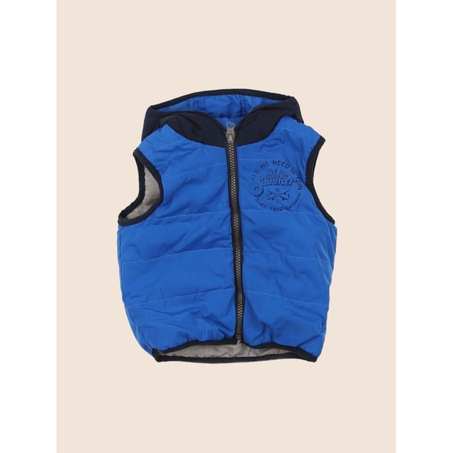 Doudoune - Etat satisfaisant bleu <span itemprop=