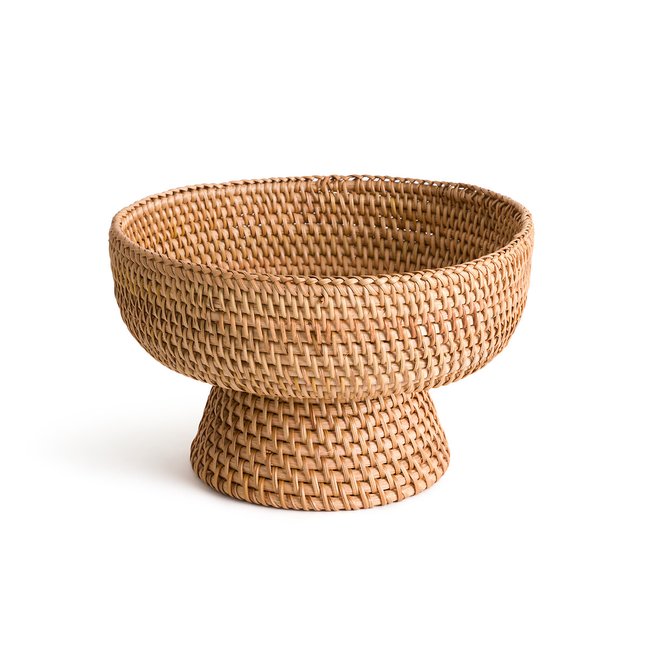 Taran Rattan Fruit Bowl, natural, LA REDOUTE INTERIEURS