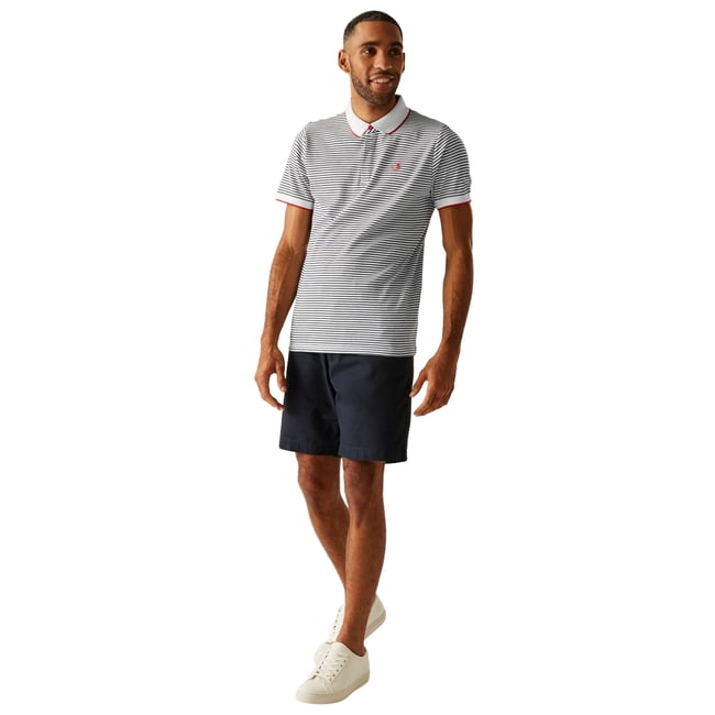 Polo manches courtes motif/style à rayures TIVER - REGATTA