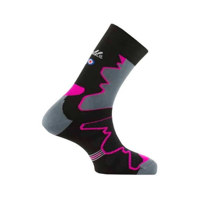 Mi-chaussettes De Running Humoristiques 'RUN & ROLL' - Pour Homme Et Femme - Taille 38-46 - Polyamide/Elasthanne - 9