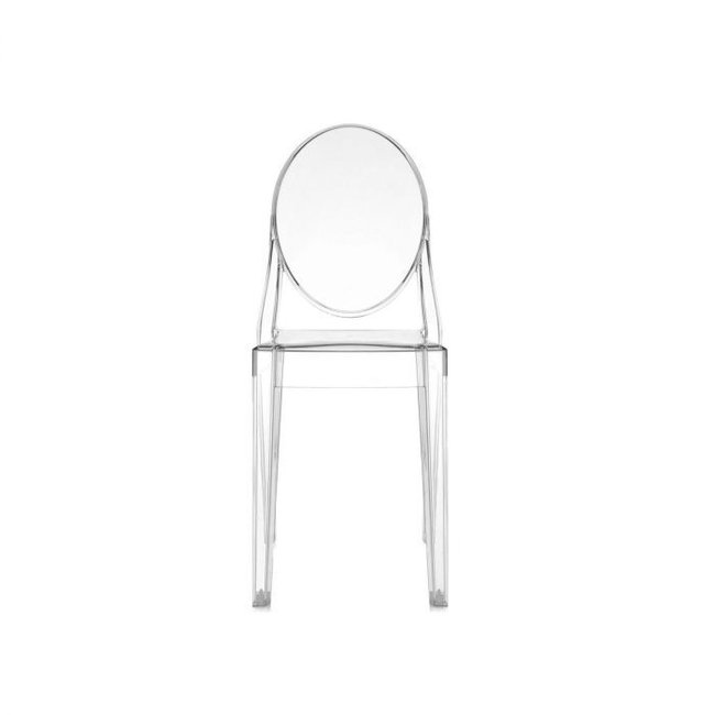 Lot de 4 Chaise Victoria GHOST Couleur cristal <span itemprop=