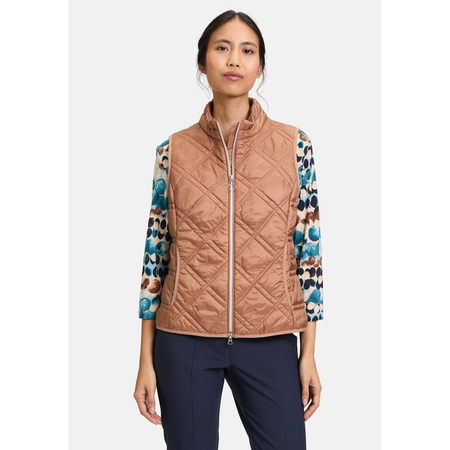 Veste sans manches matelassée à fermeture zippée - BETTY BARCLAY